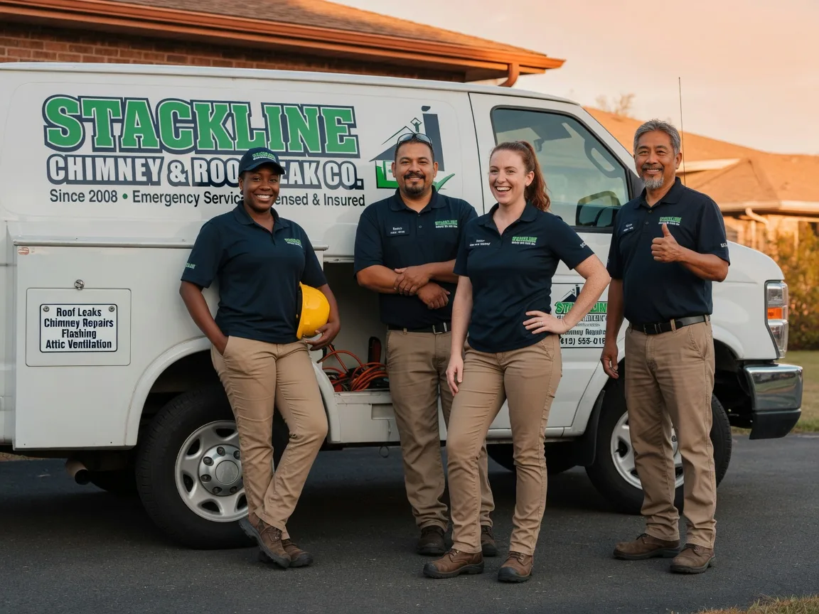 Chimney flashing repair company in Maxwell, CA
